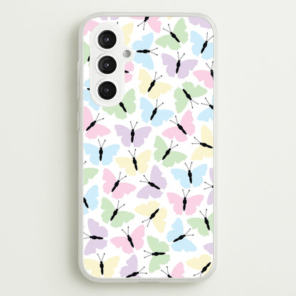 Multi Coloured Butterfly - Butterfly Patterns  - Butterfly Patterns Phone Case for Galaxy S23FE