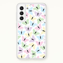 Multi Coloured Butterfly - Butterfly Patterns  - Butterfly Patterns Phone Case for Galaxy S21 Plus