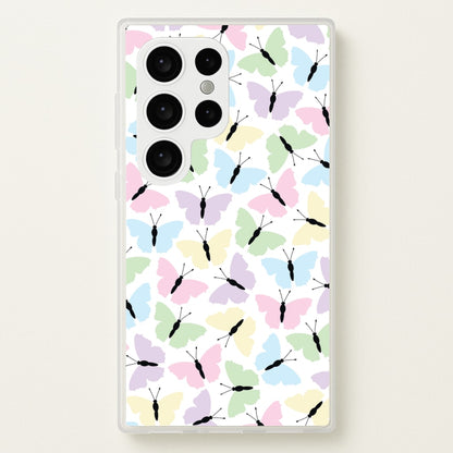 Multi Coloured Butterfly - Butterfly Patterns  - Butterfly Patterns Phone Case for Galaxy S24 Ultra
