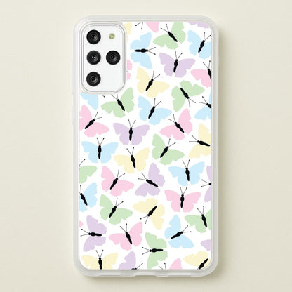 Multi Coloured Butterfly - Butterfly Patterns  - Butterfly Patterns Phone Case for Galaxy S20 Plus