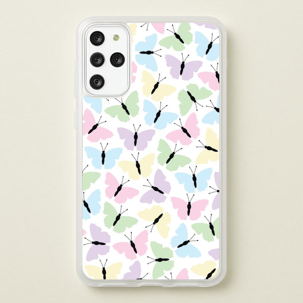 Multi Coloured Butterfly - Butterfly Patterns  - Butterfly Patterns Phone Case for Galaxy S20 Plus