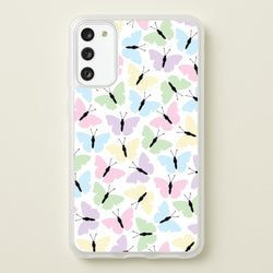 Multi Coloured Butterfly - Butterfly Patterns  - Butterfly Patterns Phone Case for Galaxy S20