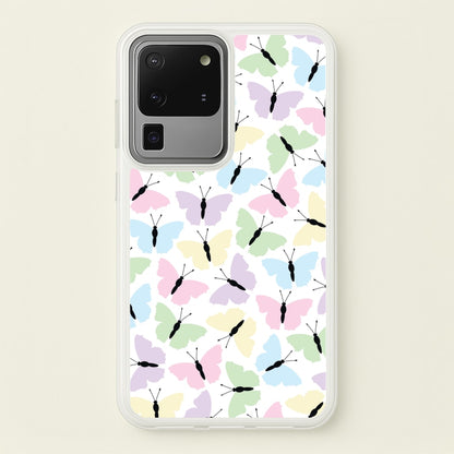 Multi Coloured Butterfly - Butterfly Patterns  - Butterfly Patterns Phone Case for Galaxy S20 Ultra