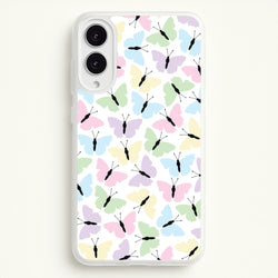 Multi Coloured Butterfly - Butterfly Patterns  - Butterfly Patterns Phone Case for Galaxy S25 Edge