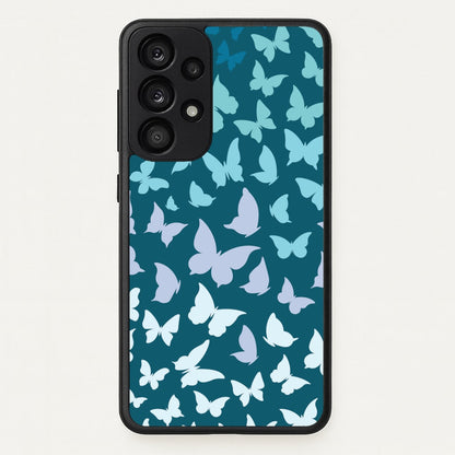 Blue Gradient Butterfly - Butterfly Patterns  - Butterfly Patterns Phone Case for Galaxy A53