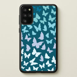 Blue Gradient Butterfly - Butterfly Patterns  - Butterfly Patterns Phone Case for Galaxy S20 Plus