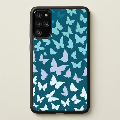Blue Gradient Butterfly - Butterfly Patterns  - Butterfly Patterns Phone Case for Galaxy S20 Plus