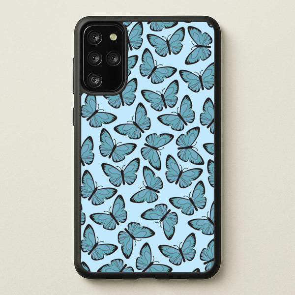 Blue Butterfly - Butterfly Patterns  - Butterfly Patterns Phone Case for Galaxy S20 Plus