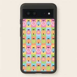 Cartoon Ladybugs Colourful Pattern  - Patterns Phone Case for Google Pixel 7