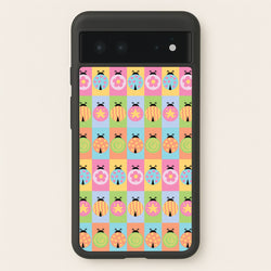Cartoon Ladybugs Colourful Pattern  - Patterns Phone Case for Google Pixel 6