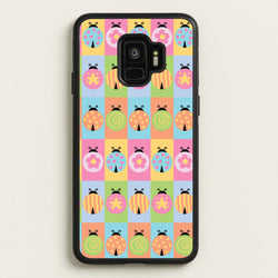 Cartoon Ladybugs Colourful Pattern  - Patterns Phone Case for Galaxy S9