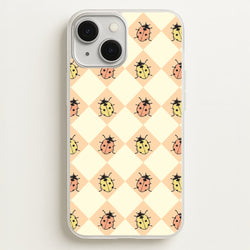 Argyle Ladybugs Pattern  - Patterns Phone Case for iPhone 13