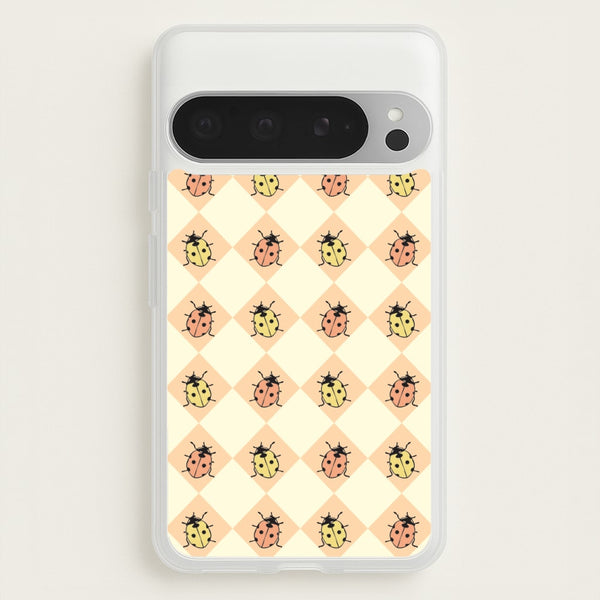 Argyle Ladybugs Pattern  - Patterns Phone Case for Google Pixel 9 Pro XL