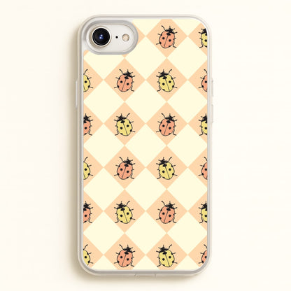 Argyle Ladybugs Pattern  - Patterns Phone Case for iPhone 6 Plus / 7 Plus / 8 Plus