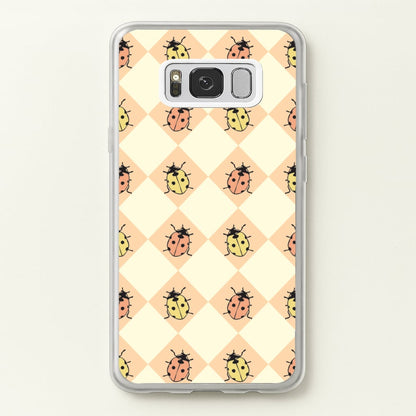 Argyle Ladybugs Pattern  - Patterns Phone Case for Galaxy S8 Plus