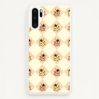 Argyle Ladybugs Pattern  - Patterns Phone Case for Huawei P30 Pro