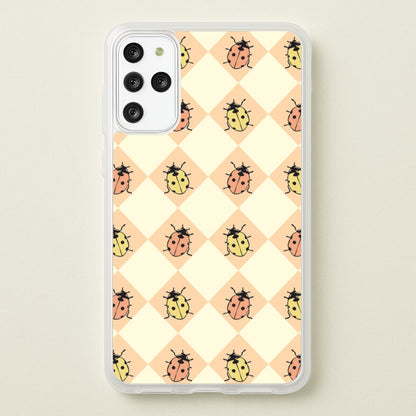 Argyle Ladybugs Pattern  - Patterns Phone Case for Galaxy S20 Plus