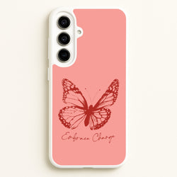 Embrace Change Butterfly  - Patterns Phone Case for Galaxy A56
