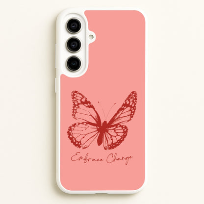Embrace Change Butterfly  - Patterns Phone Case for Galaxy A56