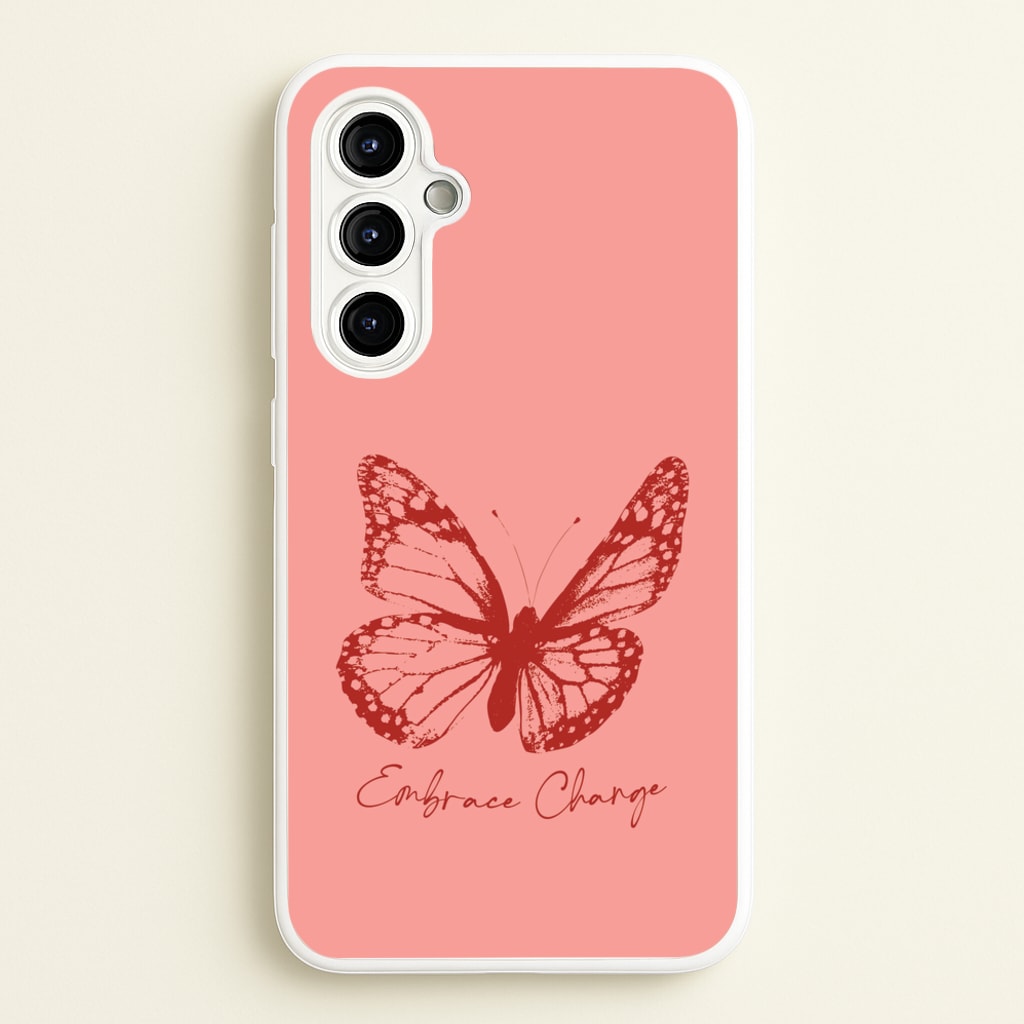Embrace Change Butterfly  - Patterns Phone Case for Galaxy A54