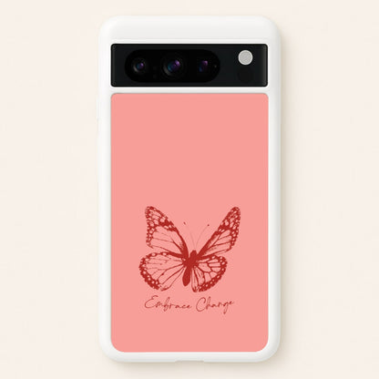 Embrace Change Butterfly  - Patterns Phone Case for Google Pixel 8 Pro