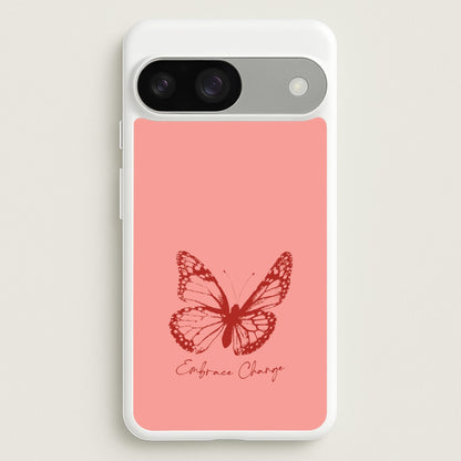 Embrace Change Butterfly  - Patterns Phone Case for Google Pixel 9 / 9 Pro