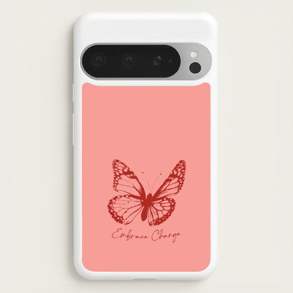 Embrace Change Butterfly  - Patterns Phone Case for Google Pixel 9 Pro XL