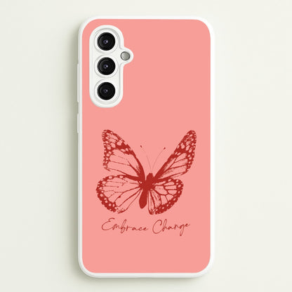 Embrace Change Butterfly  - Patterns Phone Case for Galaxy A14