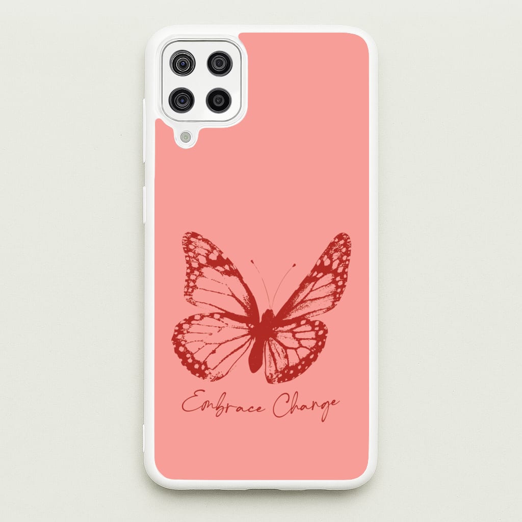 Embrace Change Butterfly  - Patterns Phone Case for Galaxy A12