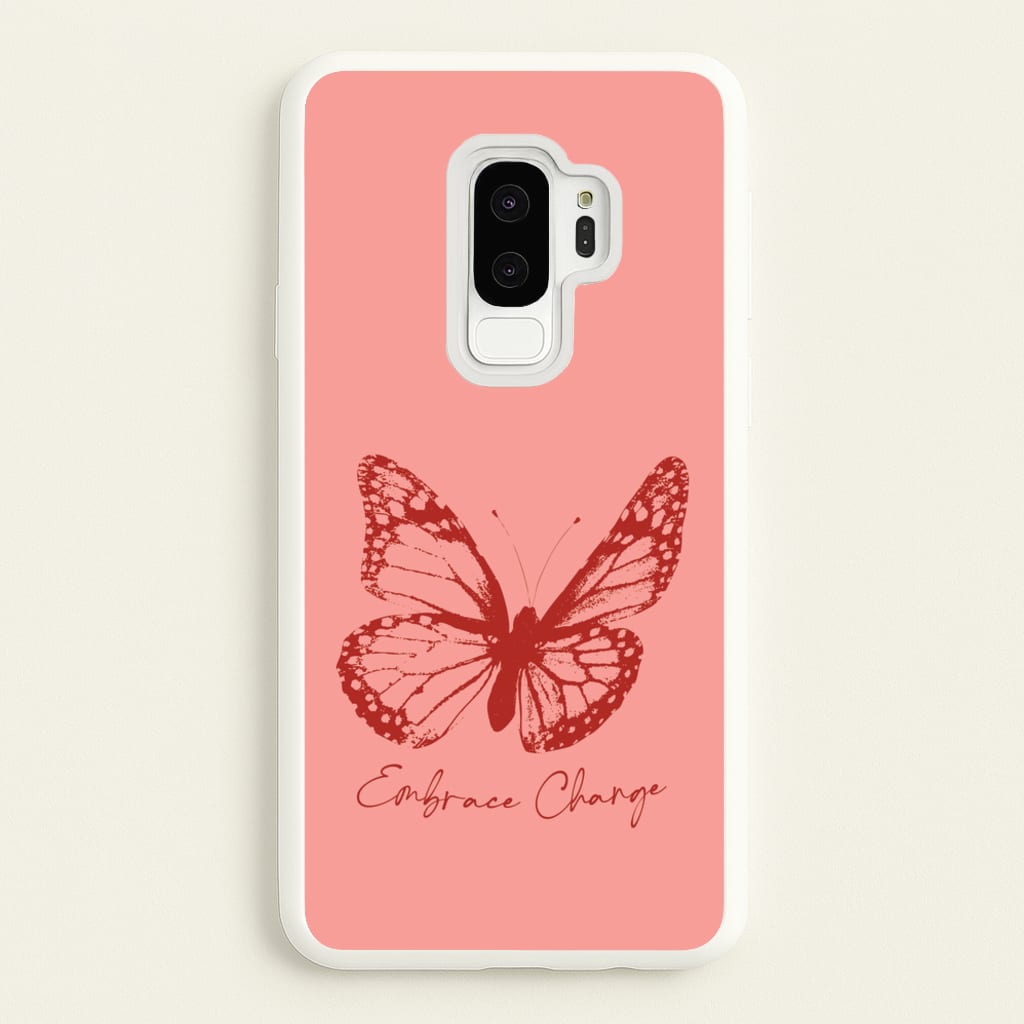 Embrace Change Butterfly  - Patterns Phone Case for Galaxy S9 Plus