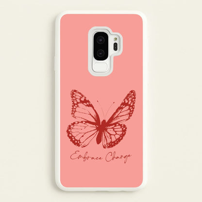 Embrace Change Butterfly  - Patterns Phone Case for Galaxy S9 Plus