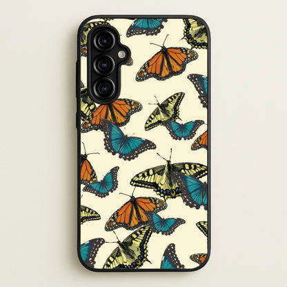 Butterfly Assortment Pattern  - Patterns Phone Case for Galaxy A54