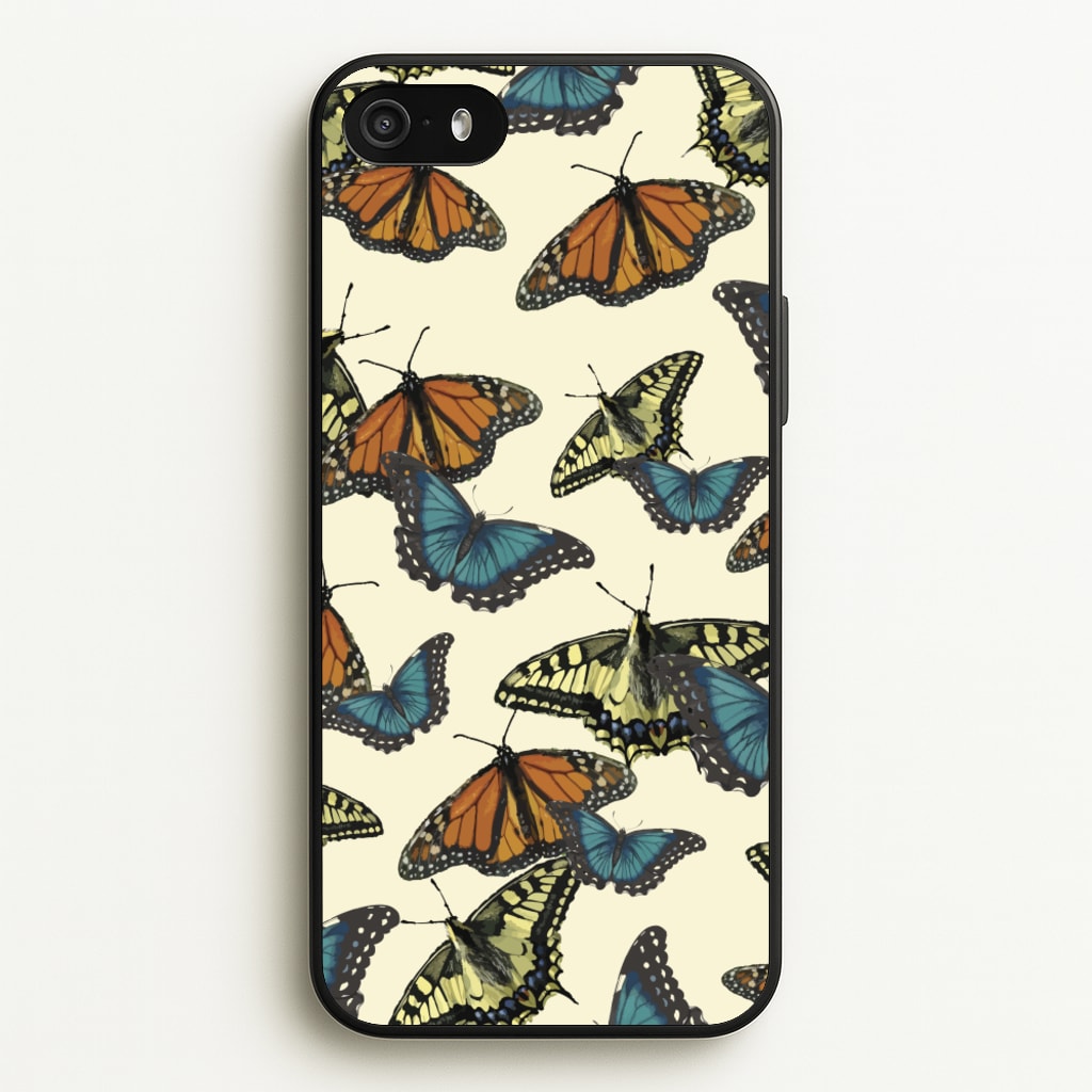 Butterfly Assortment Pattern  - Patterns Phone Case for iPhone 5 / 5s / SE 2016