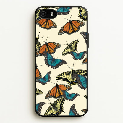 Butterfly Assortment Pattern  - Patterns Phone Case for iPhone 5 / 5s / SE 2016
