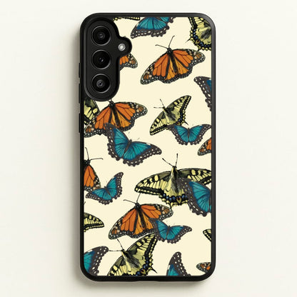Butterfly Assortment Pattern  - Patterns Phone Case for Galaxy A34
