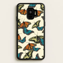 Butterfly Assortment Pattern  - Patterns Phone Case for Galaxy S9