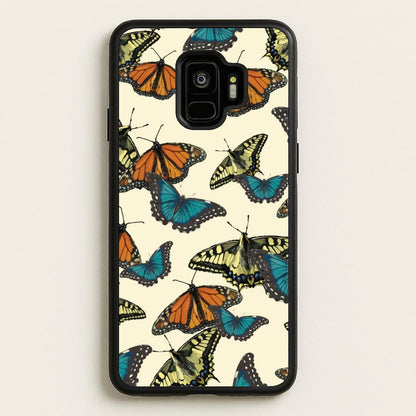 Butterfly Assortment Pattern  - Patterns Phone Case for Galaxy S9