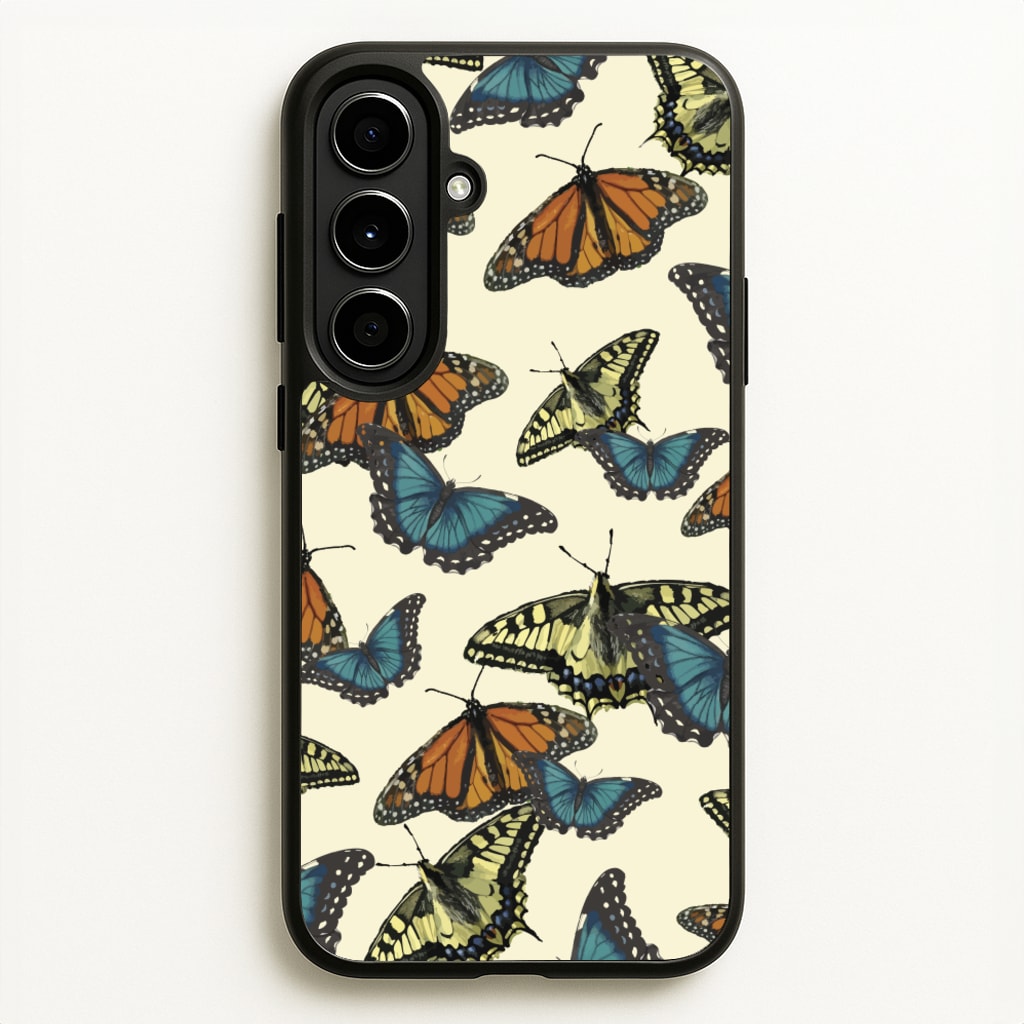 Butterfly Assortment Pattern  - Patterns Phone Case for Galaxy A56