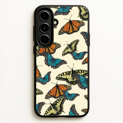 Butterfly Assortment Pattern  - Patterns Phone Case for Galaxy A56
