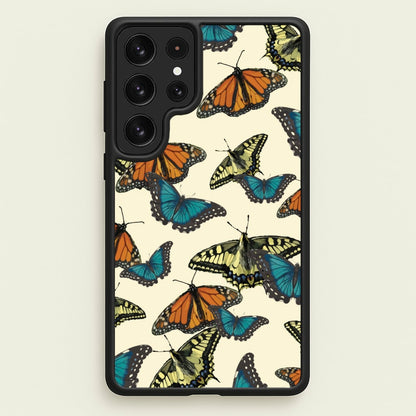 Butterfly Assortment Pattern  - Patterns Phone Case for Galaxy S22 Ultra