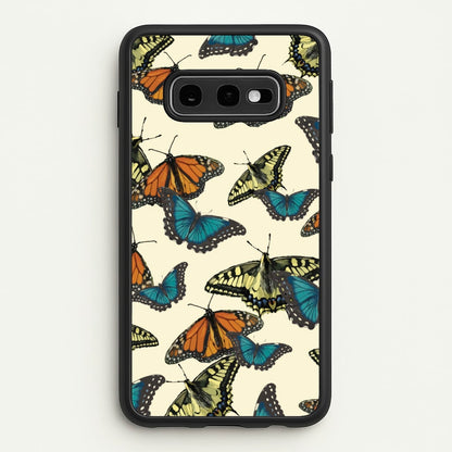 Butterfly Assortment Pattern  - Patterns Phone Case for Galaxy S10e