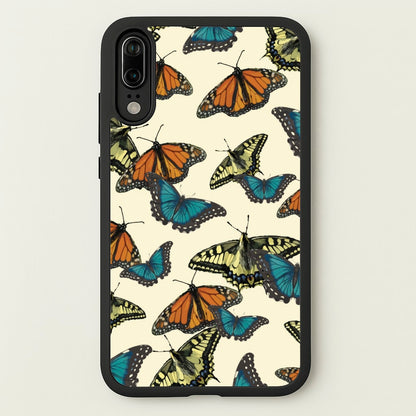 Butterfly Assortment Pattern  - Patterns Phone Case for Huawei P20