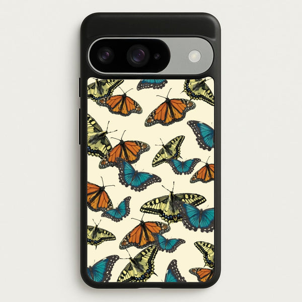 Butterfly Assortment Pattern Phone Case for Google Pixel 10 / 10 Pro