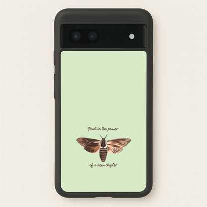 Trust In The Power Of A New Chapter  - Patterns Phone Case for Google Pixel 7a