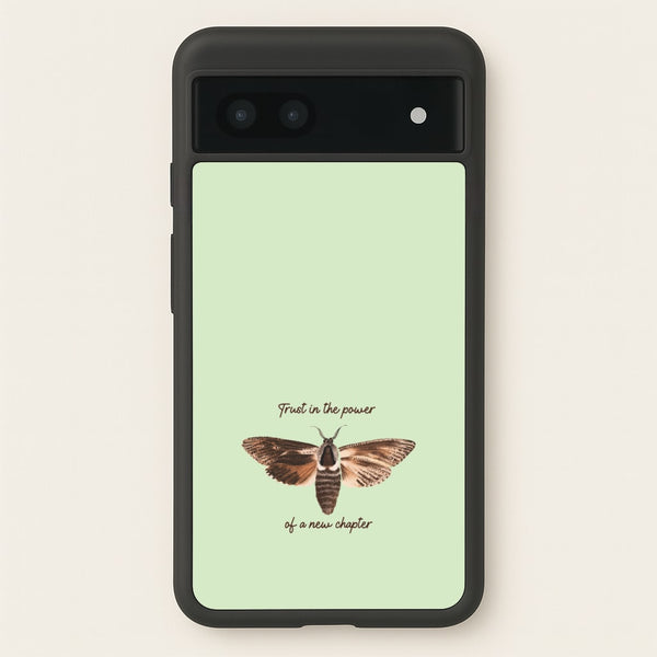 Trust In The Power Of A New Chapter  - Patterns Phone Case for Google Pixel 7a