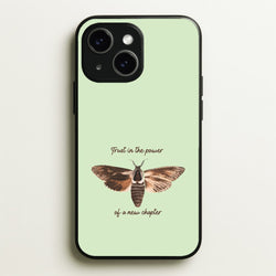 Trust In The Power Of A New Chapter  - Patterns Phone Case for iPhone 15