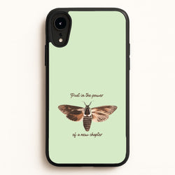 Trust In The Power Of A New Chapter  - Patterns Phone Case for iPhone XR