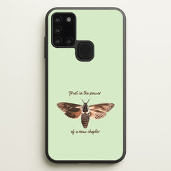 Trust In The Power Of A New Chapter  - Patterns Phone Case for Galaxy A21s