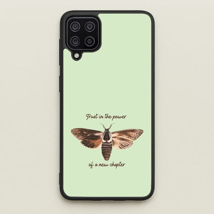 Trust In The Power Of A New Chapter  - Patterns Phone Case for Galaxy A12