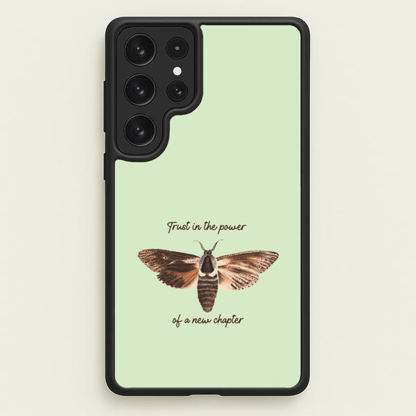 Trust In The Power Of A New Chapter  - Patterns Phone Case for Galaxy S22 Ultra